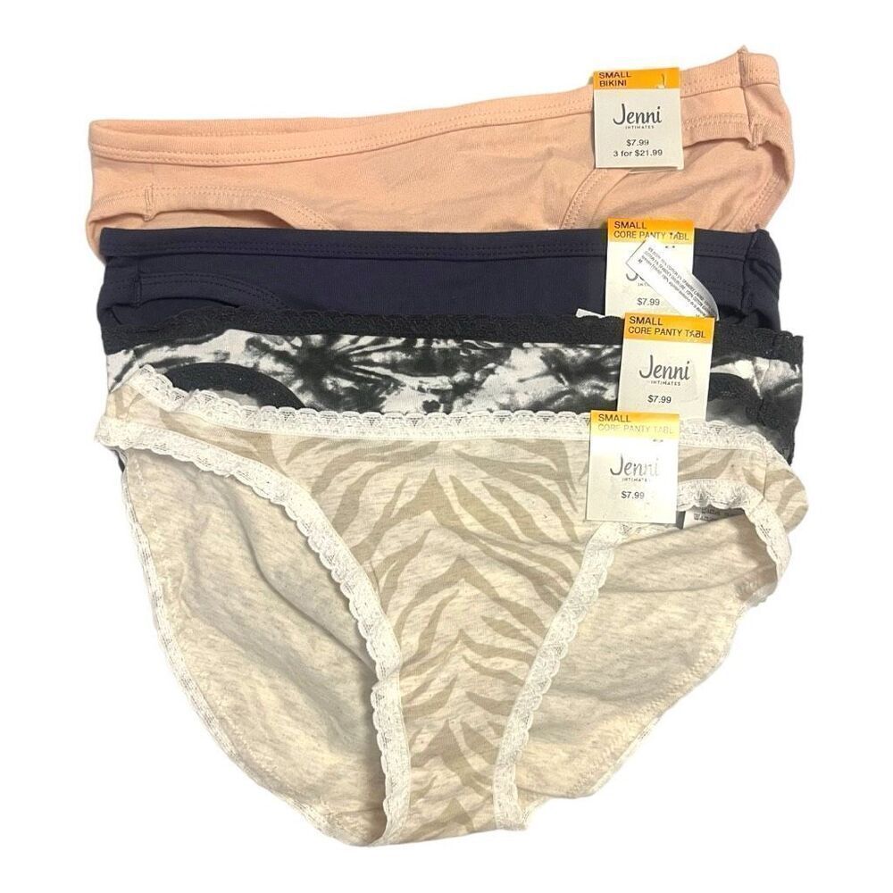 Jenni 2 Bikini and 2 Core Panty Size Small